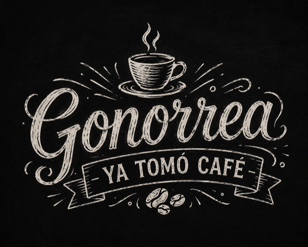 Gonorrea Ya Tomó Café
